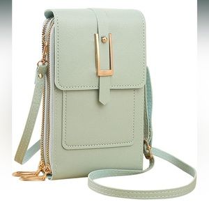 Transparent Screen Mobile Phone Bag Trend Simple Women's Hand Stage Bag.